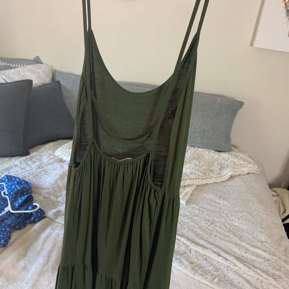 Green dress